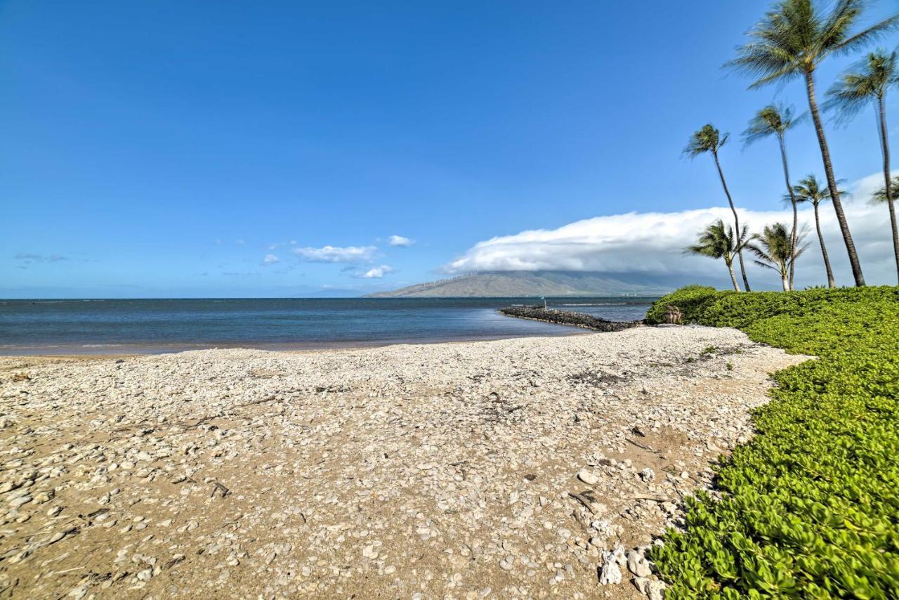Ocean-View Kihei Condo With Lanai Steps To Beach! Luaran gambar