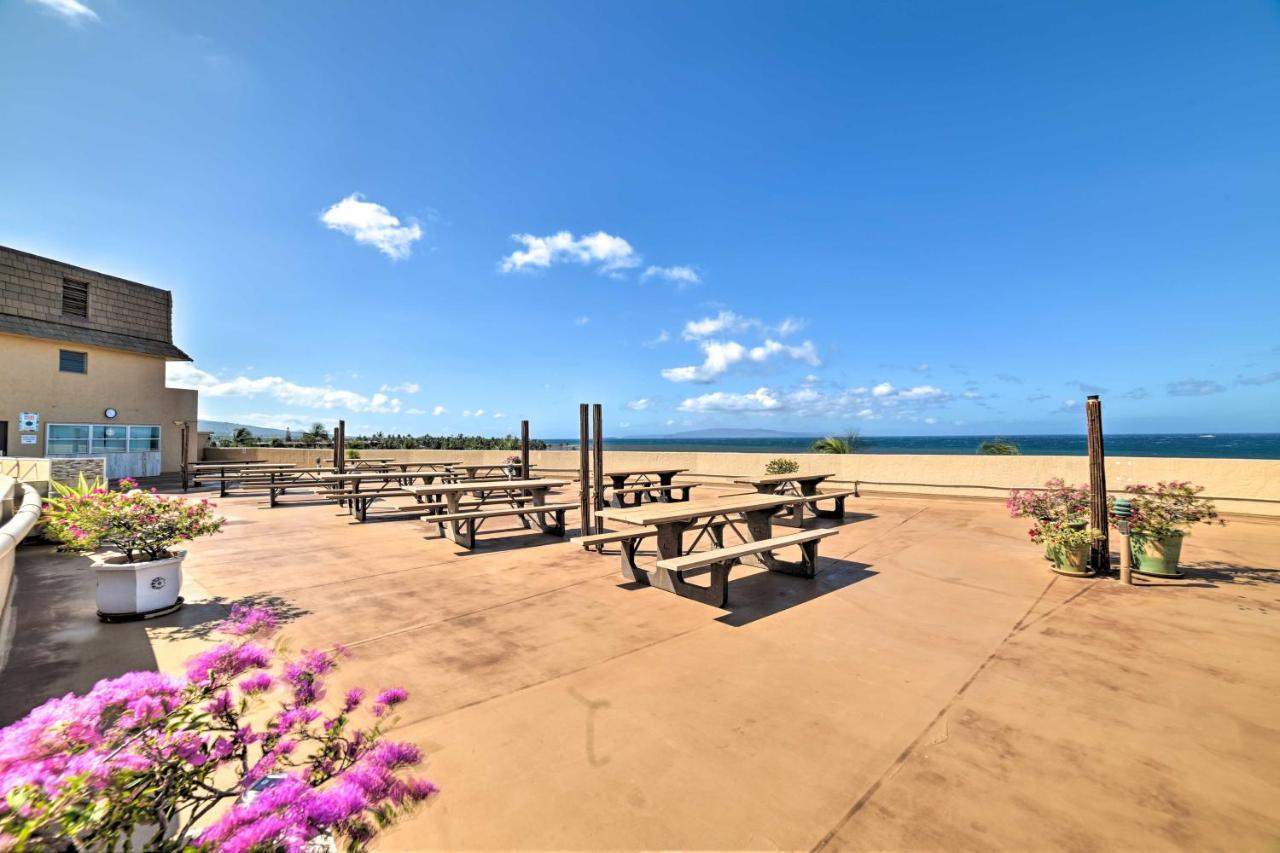 Ocean-View Kihei Condo With Lanai Steps To Beach! Luaran gambar
