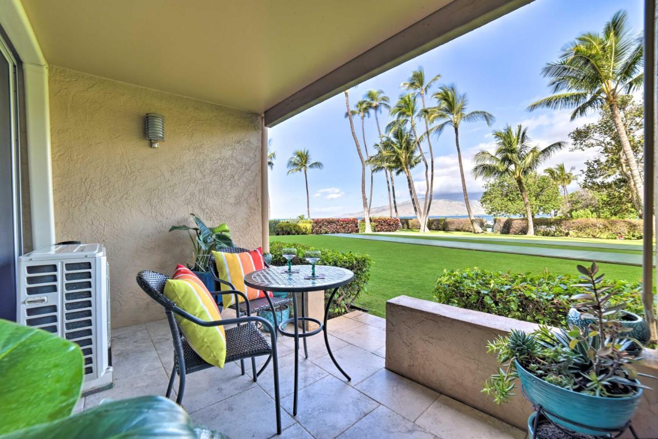 Ocean-View Kihei Condo With Lanai Steps To Beach! Luaran gambar
