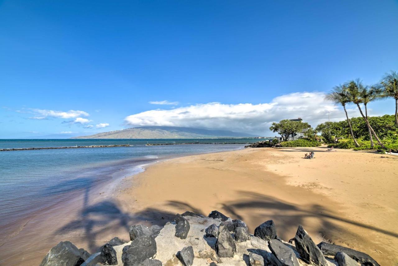 Ocean-View Kihei Condo With Lanai Steps To Beach! Luaran gambar